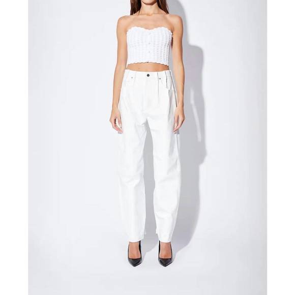 NEW RTA ele pant in white crinkle - Picture 1 of 5